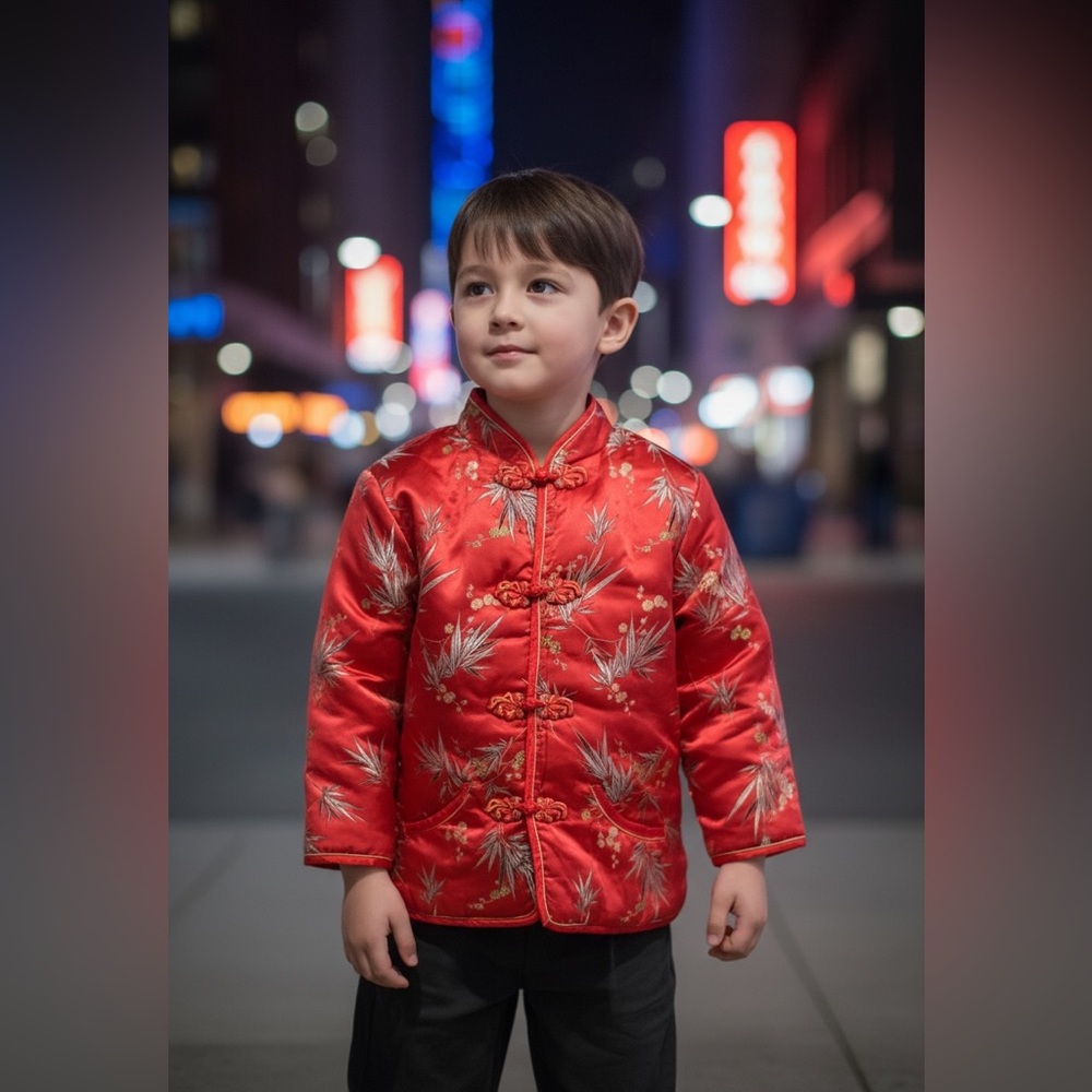 Peony Brand Chinese Jacket